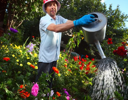 Healthy and safe landscaping practice with trained staff