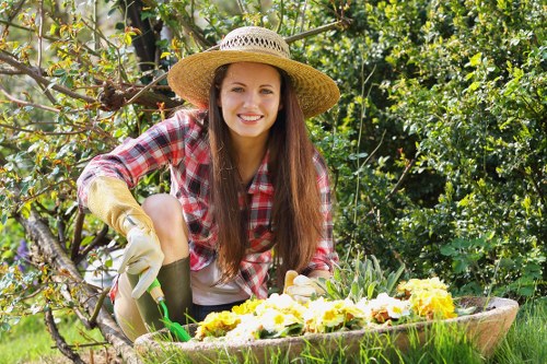 Landscaping design in Havering with outdoor garden planning