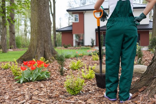 Soft landscaping installation for a Havering property with planting and finishing work